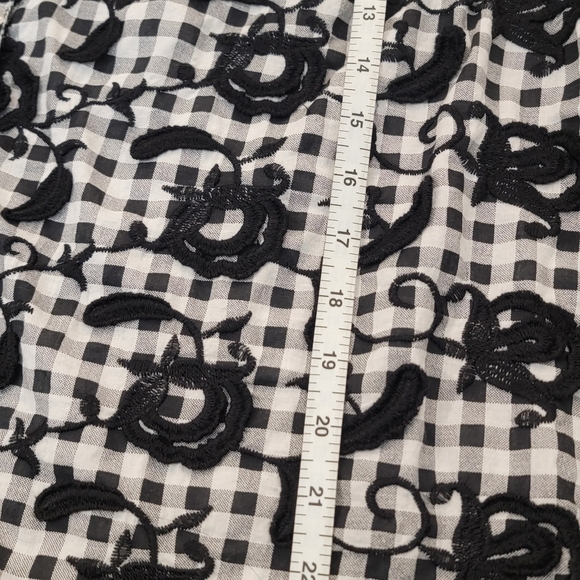 Anthropologie || Pilcro The Whitney Trapeze Buttondown Top Sz1x - Picture 6 of 7